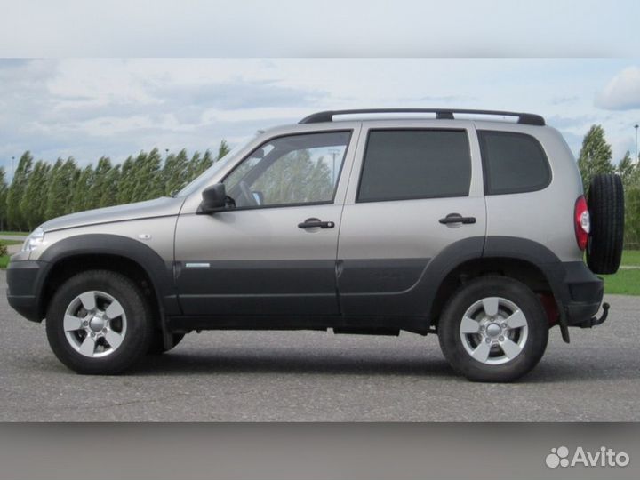 Рейлинги на Chevrolet Niva