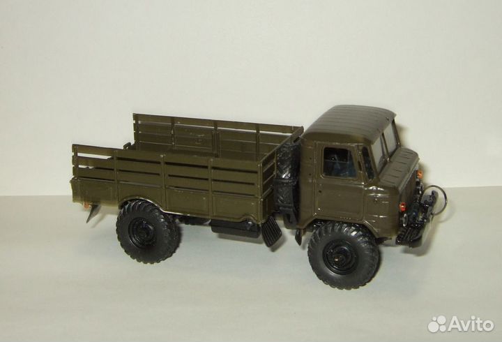 Газ 66 СССР Русская миниатюра самый Ранний 1:43