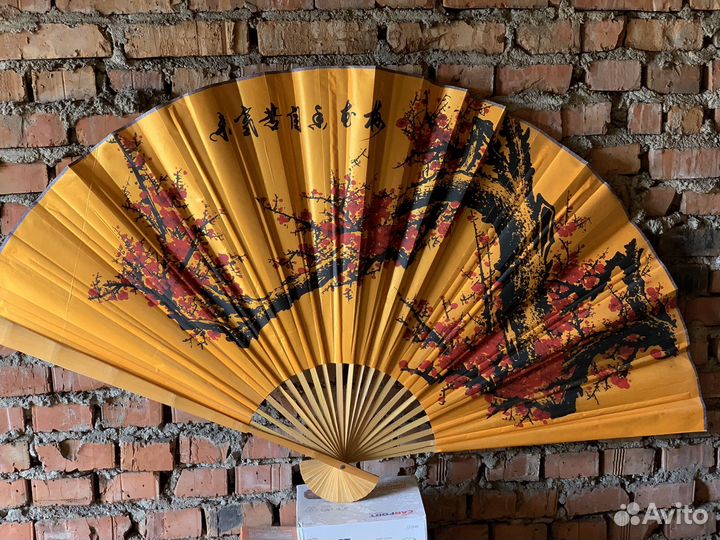 Большой веер на стену