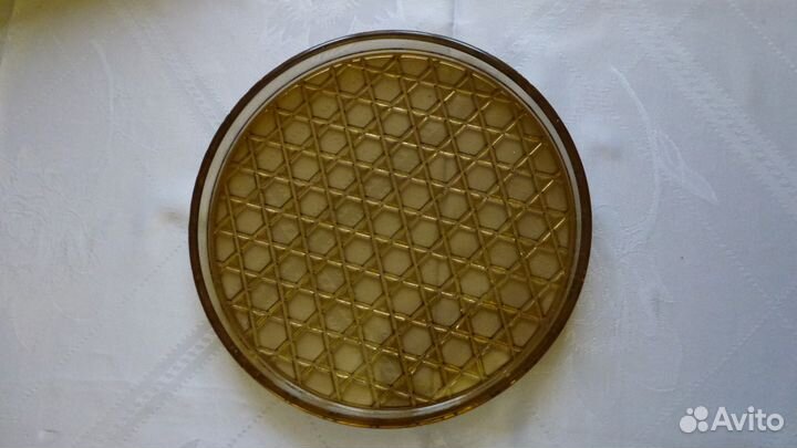 Посуда из цветного стекла времён СССР