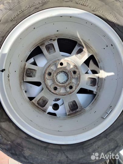 Диски от skoda октавия на r 15 родные с резиной