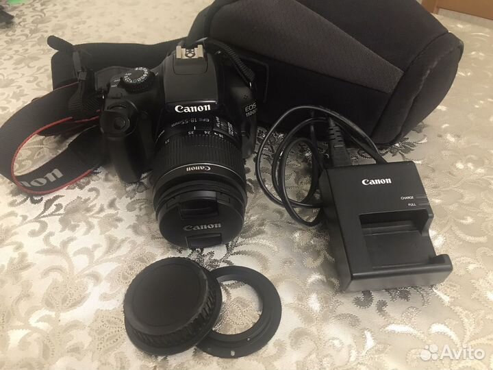 Зеркальный фотоаппарат canon eos 1100d