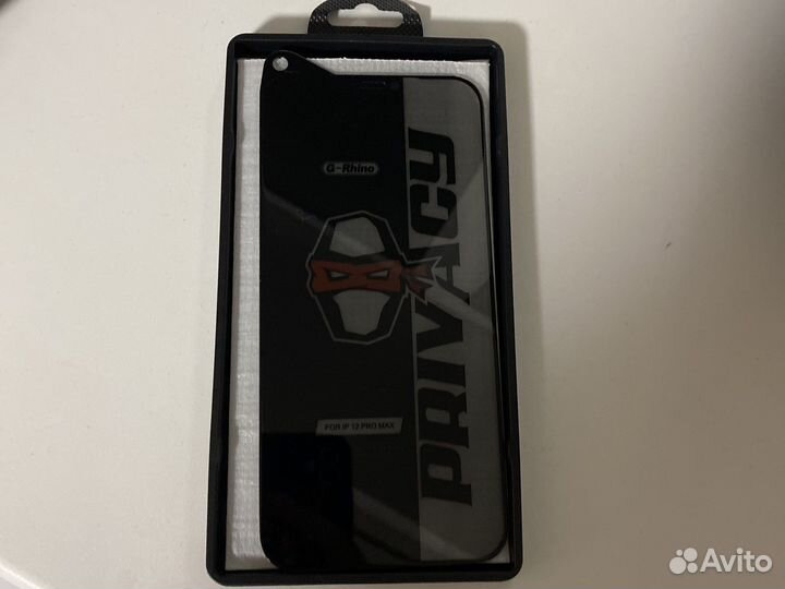 Стекло антишпион на айфон 12 pro max