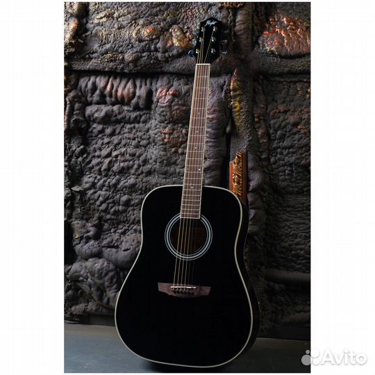 Акустическая гитара Flight D-200 BK