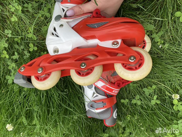 Роликовые коньки детские раздвижные XS 27 30