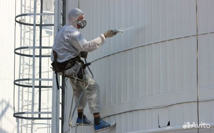 Маляр-альпинист в федеральную компанию