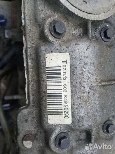 Двигатель мотор к4м Renault Sandero Stepway 1,6
