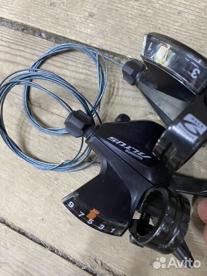 Манетки shimano altus SL-M2000 3 на 9 почти топ