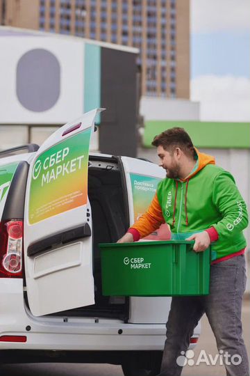 Подработка курьер в доставке с личным авто