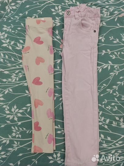 Вещи пакетом на девочку 5 лет 110 р