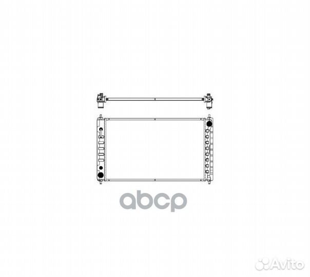 Радиатор системы охлаждения 33418501 Sakura