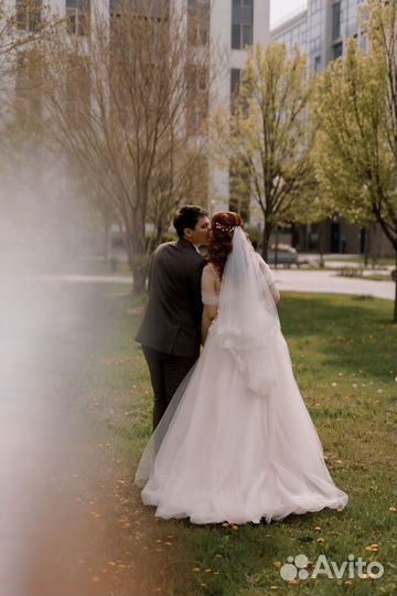 Платье свадебное р 46 48