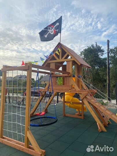 Новый детский спортивный комплекс для дачи