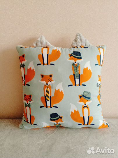 Подушка декоративная двусторонняя 35*35 см