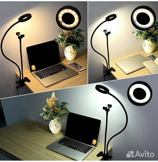 Светильник/ Кольцевая лампа. Новая