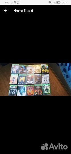 Диски с играми для xBox 360