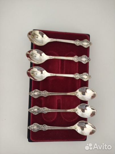 Набор новый кофейных ложек, качест.мельхиор СССР