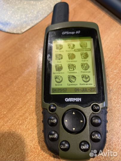 Навигатор garmin gpsmap 60