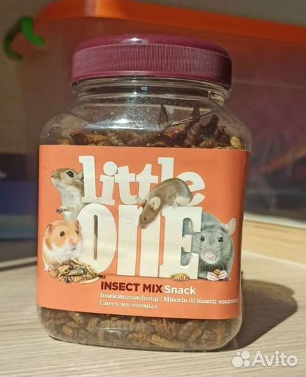 Насекомые сушёные little one