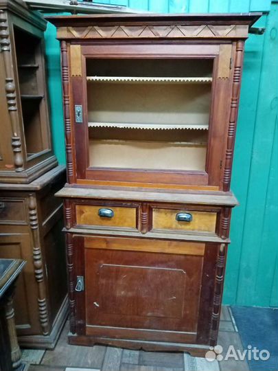 Советский буфет деревянный