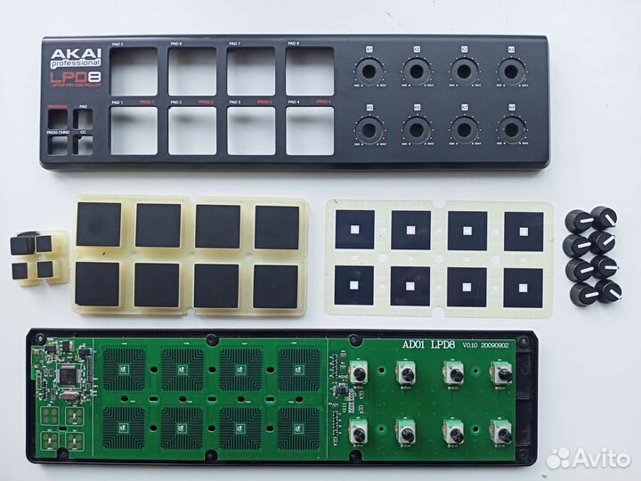 Akai LPD8 запчасти