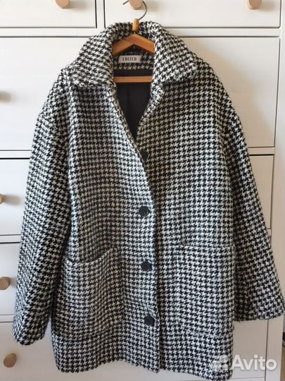 Пальто пиджак гусиная лапка