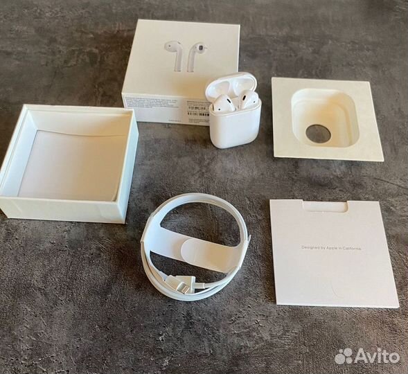 Беспроводные наушники apple airpods 2