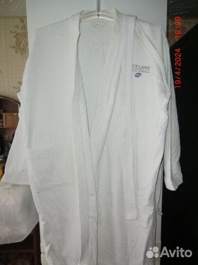 Халат махровый женский банный