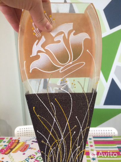 Ваза стекло