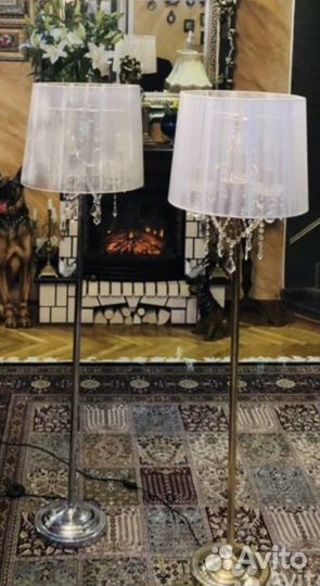 Люстры торшеры лампа