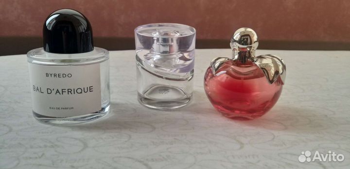 Пустые флаконы от духов