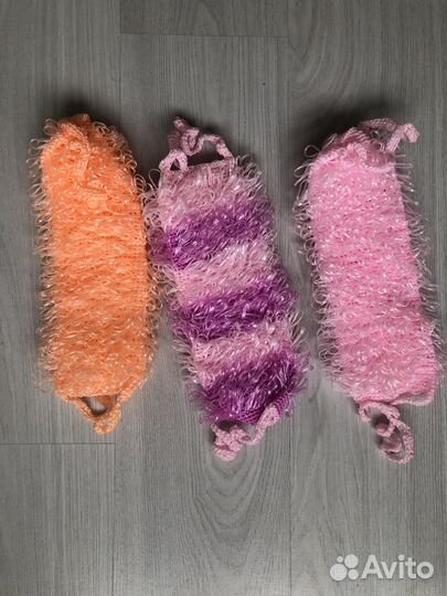 Мочалка ручной работы
