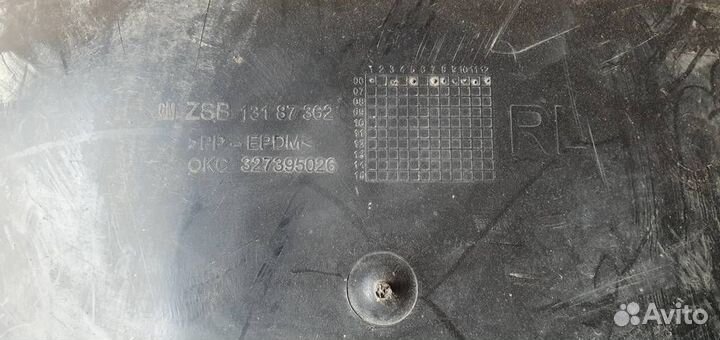 Локер задний левый Opel Corsa D 2006-2015