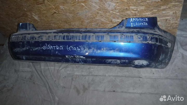 Бампер задний Hyundai Elantra (XD) 2000-2006