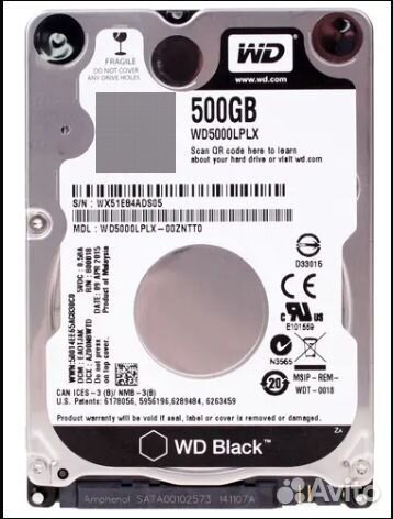 Hdd SATA 500gb 2.5