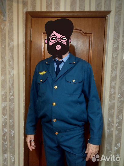 Костюм машиниста с 5-ю рубашками