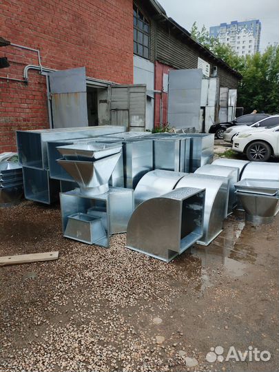 Воздуховоды из оцинкованной стали