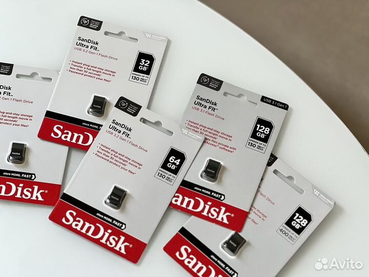 Карта памяти MicroSD sandisk ultra fit