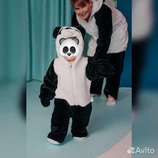 Кигуруми панда(взрослая и детская)