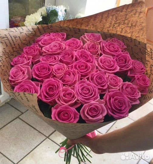 Цветы розы букет