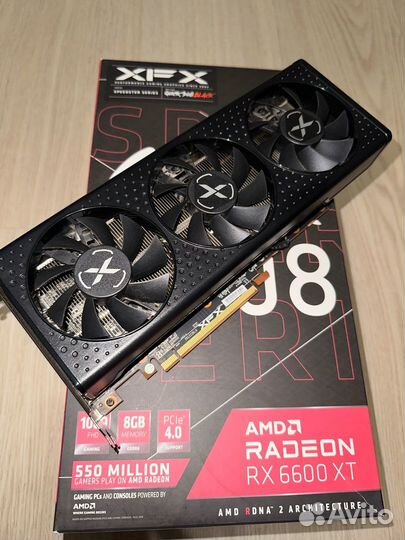 Видеокарта XFX RX 6600 XT 8Gb (Qick 308)