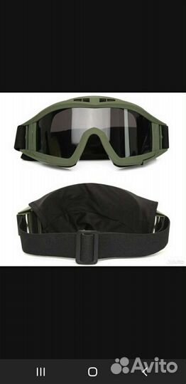 Тактические очки противоосколочные военные