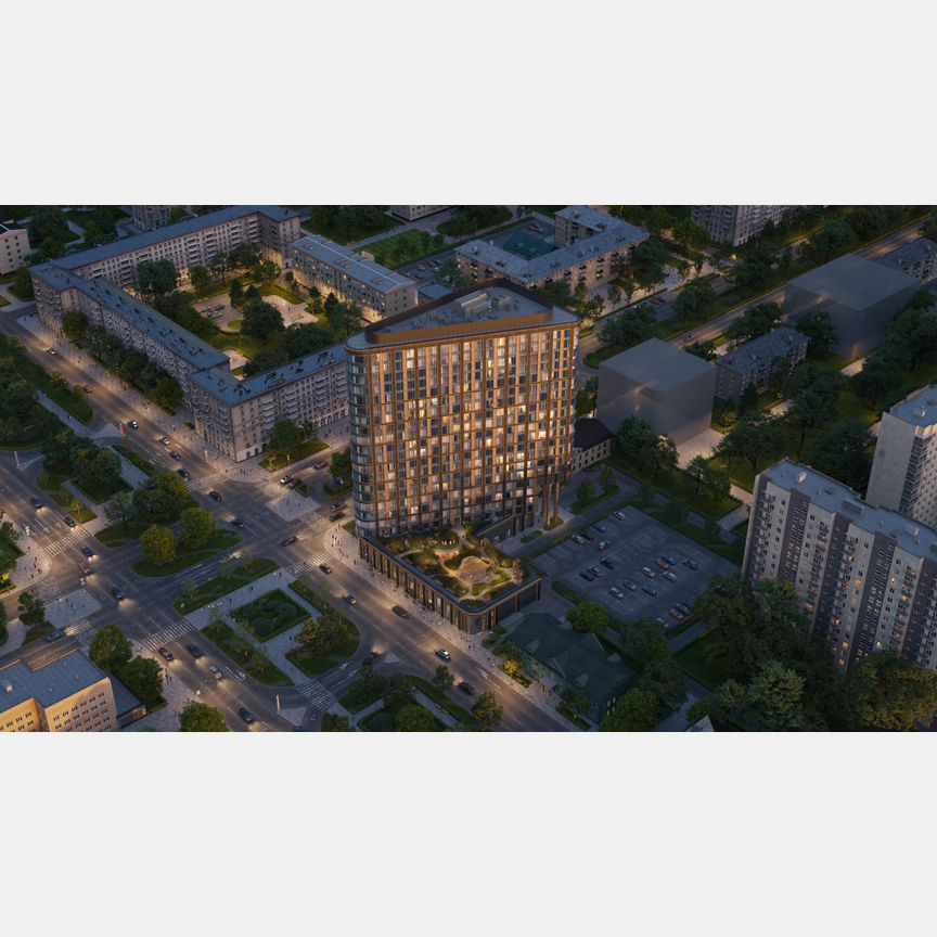 3-к. квартира, 69 м², 19/19 эт.