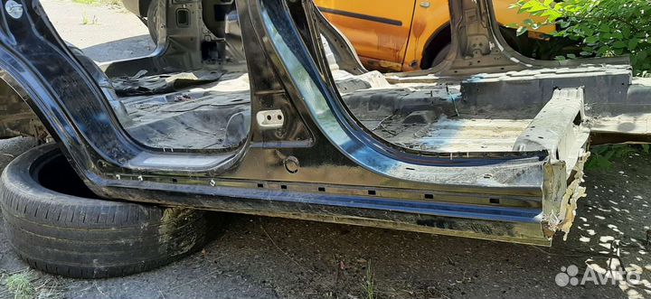 Hyundai Santa Fe 2 порог правый оригинал