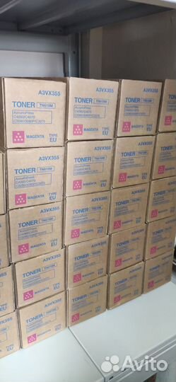 Тонер TN-619 C,M,Y,K Konica Minolta. Оригинальный