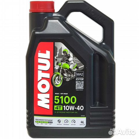 Масло motul 5100 4T 10W40 4л