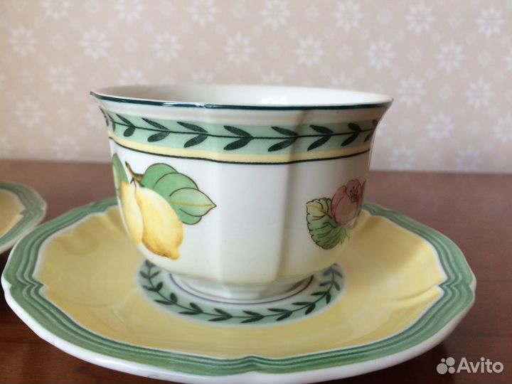 Чайные пары Villeroy&Boch French Garden 200 мл