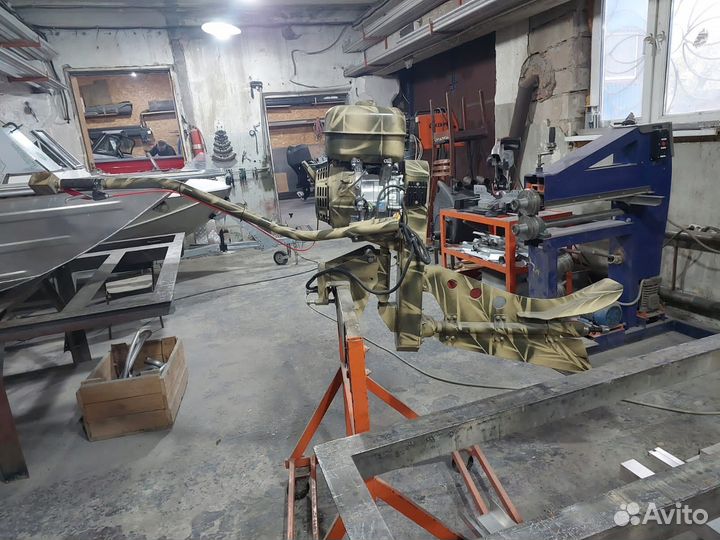 Мотор болотоход