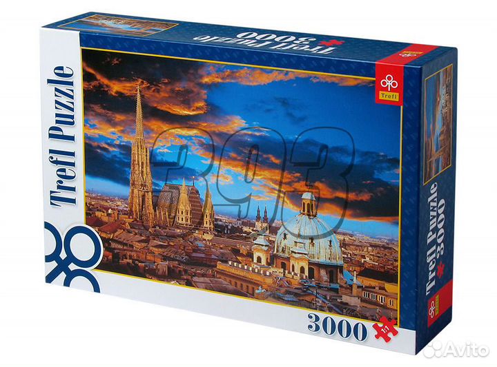 Уц) Пазл Вечер в Вене (3000 элементов) (47398)