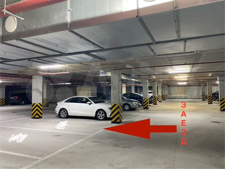 Машиноместо, 13 м²